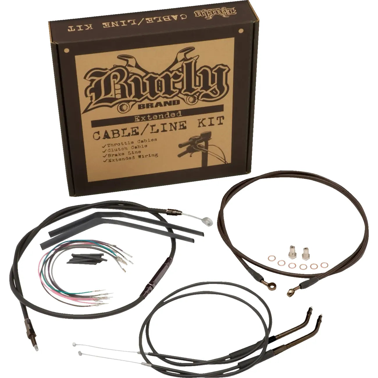 JAIL BAR KABEL-KIT | 14 ZOLL | NON-ABS | HARLEY SPORTSTER 2014–2022 – ANSICHT 4
