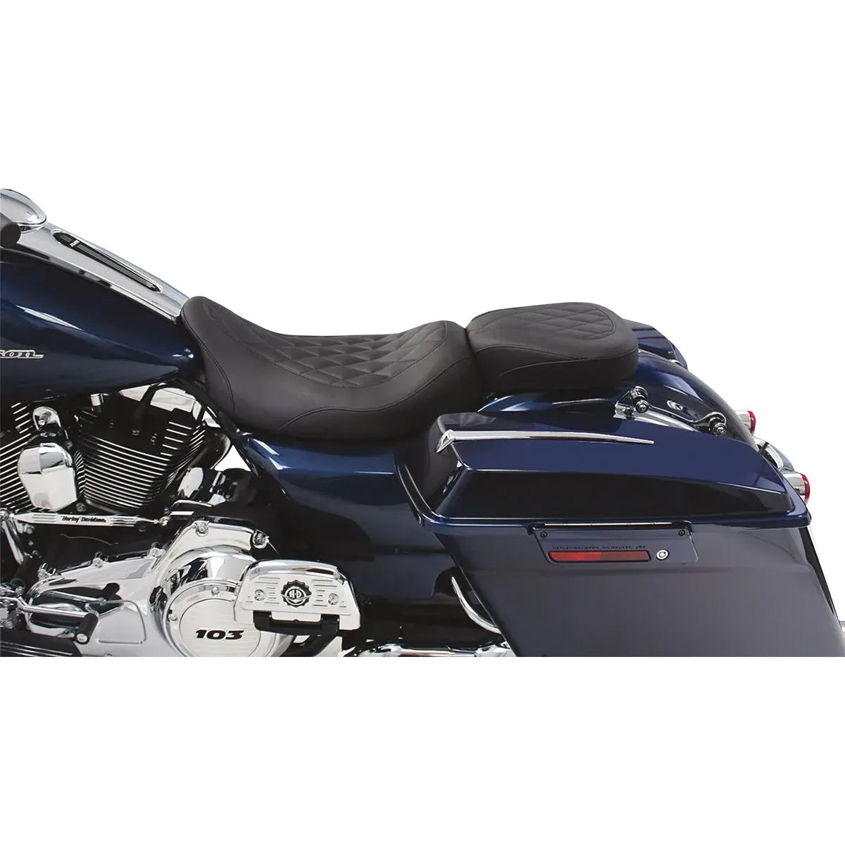 WIDE TRIPPER SOLO-SITZBANK DIAMANT FÜR TOURING 2008–2025 – Ansicht 2
