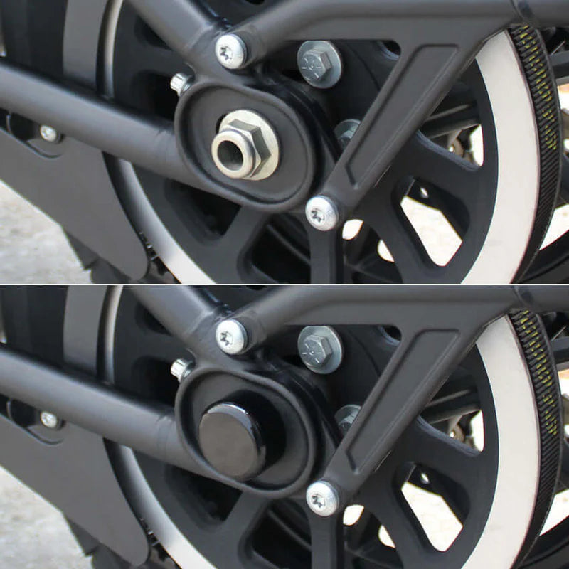 AXLE COVER TAIL BLACK FOR SOFTAIL FROM (2018)