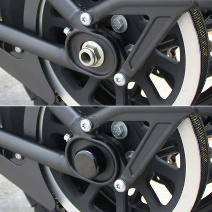 AXLE COVER TAIL BLACK FOR SOFTAIL FROM (2018)