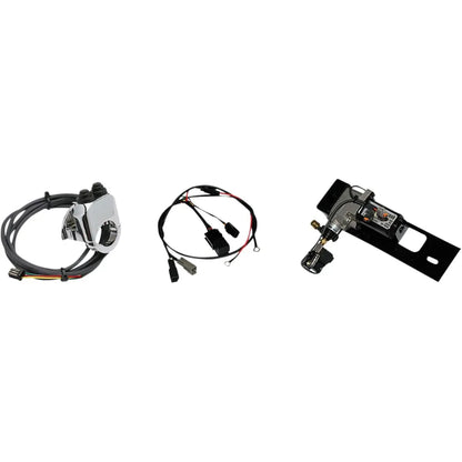 Air-A Luftfahrwerk hinten Schwarz für Harley FL Touring 1996–2025 – Ansicht 3