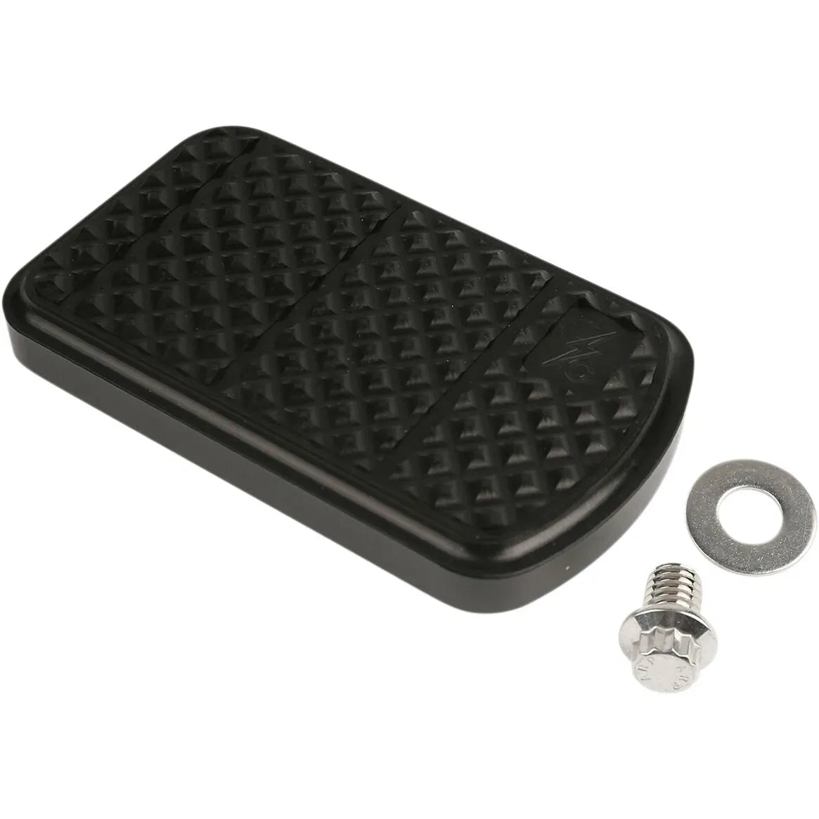 GERÄNDELTE BREMSPEDALAUFLAGE SCHWARZ – Produktbild 1