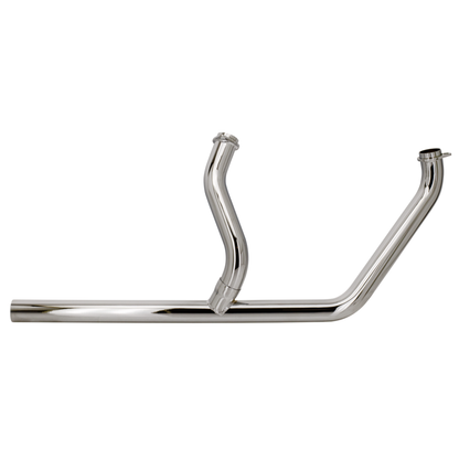2-in-1-Auspuffkrümmer mit 1¾ Zoll für Harley-Davidson FLH SHOVELHEAD – Chrom