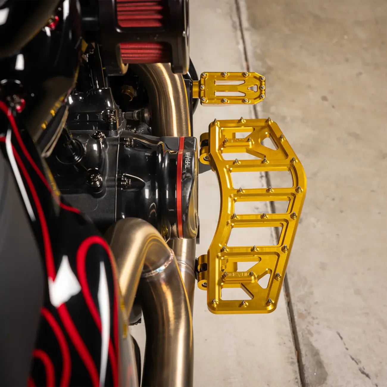 AGGRESSOR BREMSPEDAL GOLD FÜR TOURING 1999–2026 – Produktbild 4