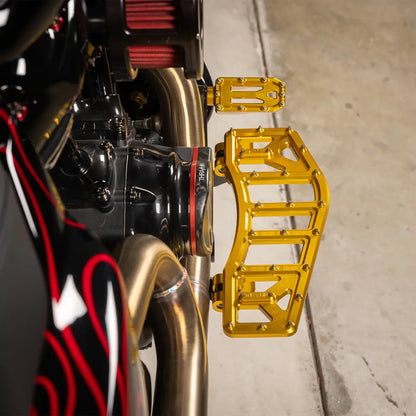 AGGRESSOR BREMSPEDAL GOLD FÜR TOURING 1999–2026 – Produktbild 4