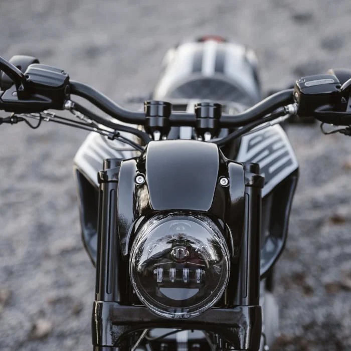 3" HANDLEBAR/LENKER RISER KIT FÜR 1" LENKER – SCHWARZ KONTRAST