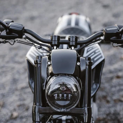 3" HANDLEBAR/LENKER RISER KIT FÜR 1" LENKER – SCHWARZ KONTRAST