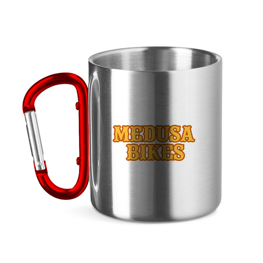 MEDUSA BIKES® - EDELSTAHLTASSE MIT KARABINERGRIFF