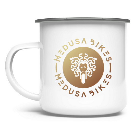 MEDUSA BIKES® - EMAILLE TASSE "MEDUSA LOGO"