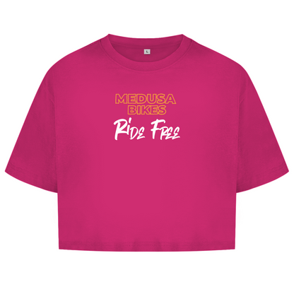 MEDUSA BIKES® – DAMEN CROP TOP "RIDE FREE"