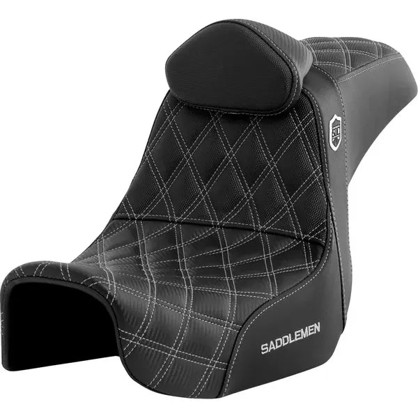 SADDLEMEN PRO SERIES SDC PERFORMANCE SEAT | ZWEISITZER | FÜR DYNA 07-2017 - VIELE FARBEN