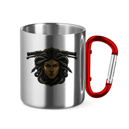 MEDUSA BIKES® - EDELSTAHLTASSE MIT KARABINERGRIFF