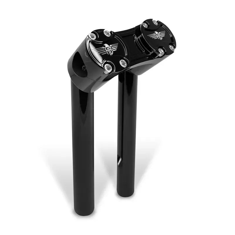 HEINZ BIKES CLUBSTYLE PULLBACK RISER 10" | SCHWARZ ODER SILBER | 1"