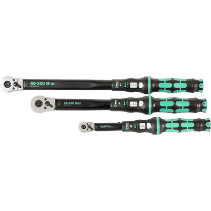 WERA CLICK-TORQUE DREHMOMENTSCHLÜSSEL – 1/4", 3/8" ODER 1/2" – PRÄZISE, ZUVERLÄSSIG