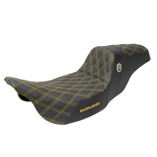 SADDLEMEN PRO SERIES SDC PERFORMANCE SEAT | ZWEISITZER | FÜR TOURING FLT (08-23)