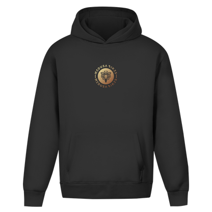 MEDUSA BIKES® - SUDADERA CON CAPUCHA OVERSIZED “LOGO DELANTERO” - LÍNEA PRINCIPAL 