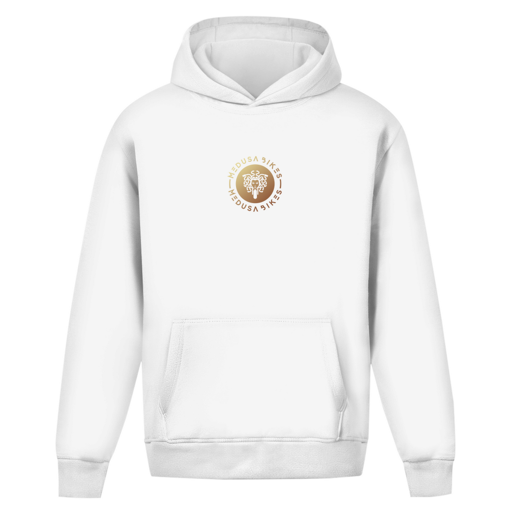 MEDUSA BIKES® - SUDADERA CON CAPUCHA OVERSIZED “LOGO DELANTERO” - LÍNEA PRINCIPAL 