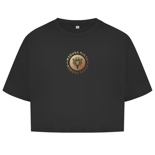 MEDUSA BIKES® - DAMEN CROP TOP „FRONT LOGO“ - CORE LINE