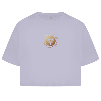 MEDUSA BIKES® - TOP CORTO PARA MUJER “LOGO DELANTERO” - LÍNEA CORE 