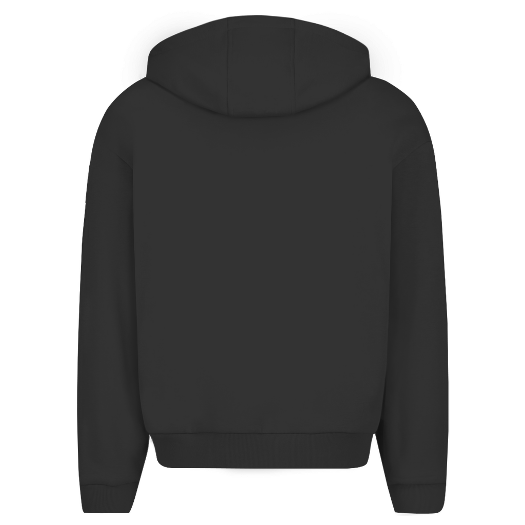 MEDUSA BIKES® - OVERSIZED FLUFFY ZIP HOODIE „FRONT LOGO“ - CORE LINE