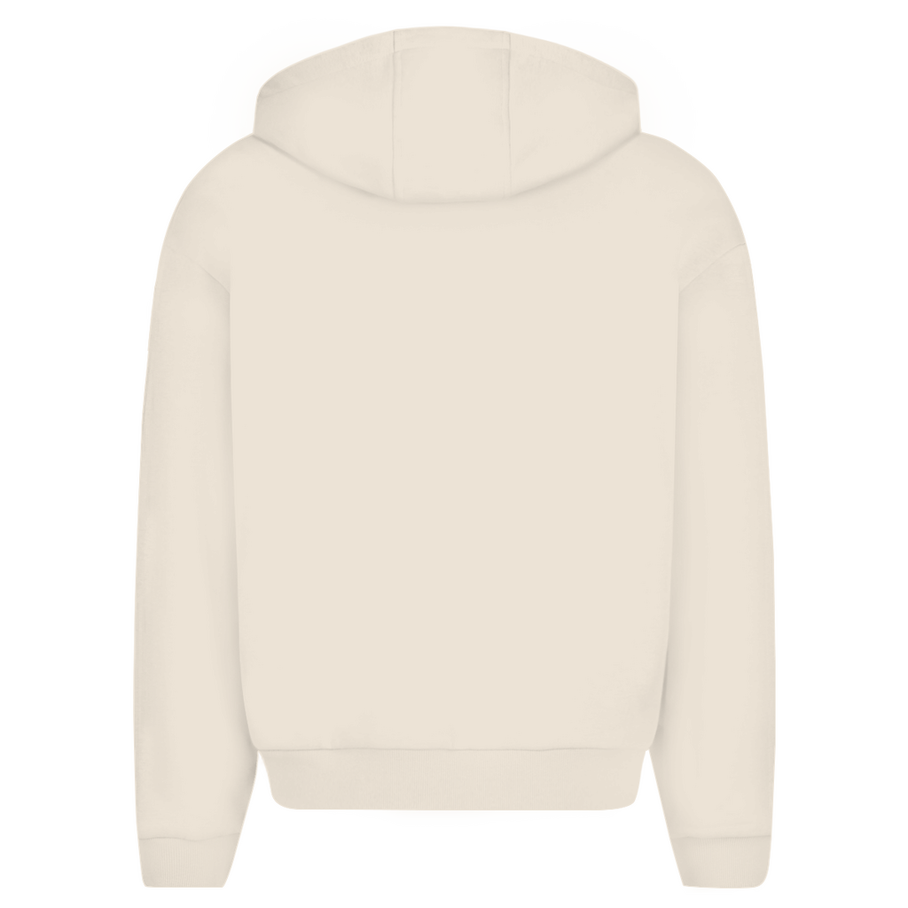 MEDUSA BIKES® - OVERSIZED FLUFFY ZIP HOODIE „FRONT LOGO“ - CORE LINE