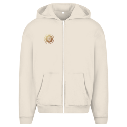 MEDUSA BIKES® - OVERSIZED FLUFFY ZIP HOODIE „FRONT LOGO“ - CORE LINE