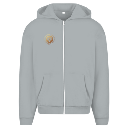 MEDUSA BIKES® - OVERSIZED FLUFFY ZIP HOODIE „FRONT LOGO“ - CORE LINE