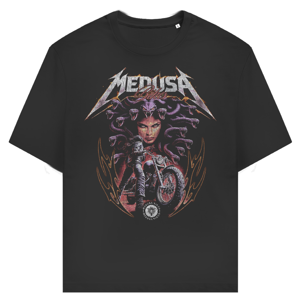 MEDUSA BIKES® – NORMAL FIT T-SHIRT „BIG MEDUSA" – ICON LINE