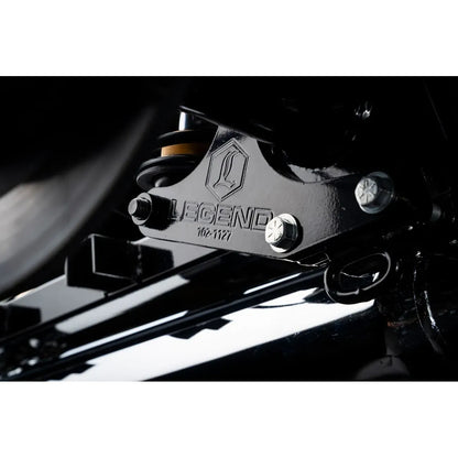 TRIKE HÖHERLEGUNGSKIT | SCHWARZ | HINTEN | FÜR HARLEY-DAVIDSON M8 TRIKE 2017–2024 – Produktbild 2