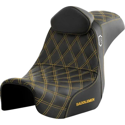 SADDLEMEN PRO SERIES SDC PERFORMANCE SEAT | ZWEISITZER | FÜR DYNA 07-2017 - VIELE FARBEN
