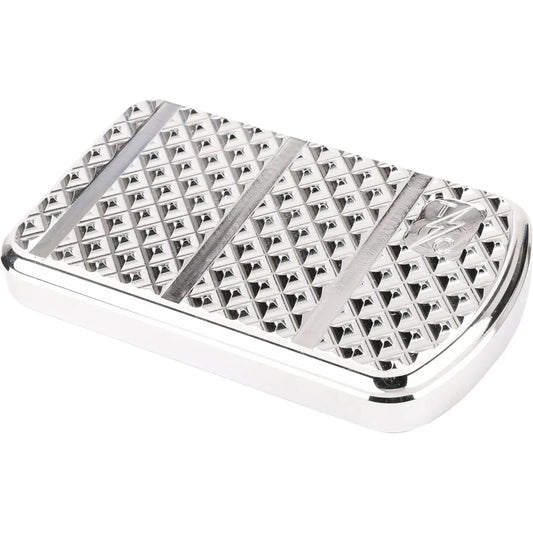 GERÄNDELTE BREMSPEDALAUFLAGE CHROM – Produktbild 1
