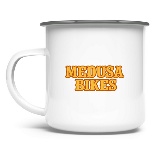 MEDUSA BIKES® - EMAILLE TASSE "LETTER MEDUSA"