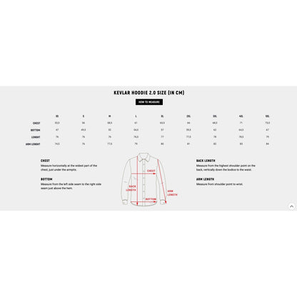 MOTORRADJACKE HOODIE/ZIPPER STYLE V2 MIT PROTEKTOREN IN SCHWARZ