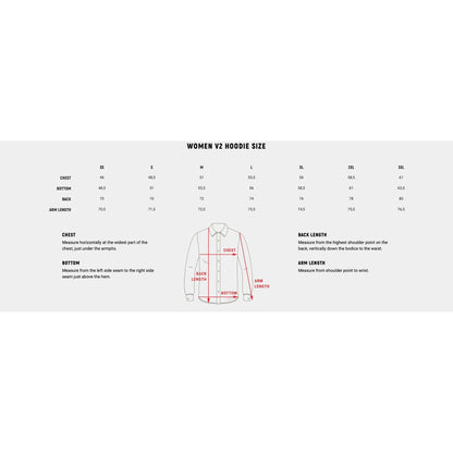 MOTORRADJACKE HOODIE/ZIPPER STYLE V2 FÜR FRAUEN MIT PROTEKTOREN IN SCHWARZ