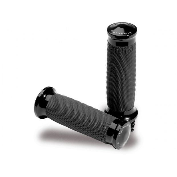 GRIFFE | PERFORMANCE MACHINE CONTOUR | 1" CABLER SPOR| SCHWARZ ELOXIERT SPORTSTER,DYNA & MEHR