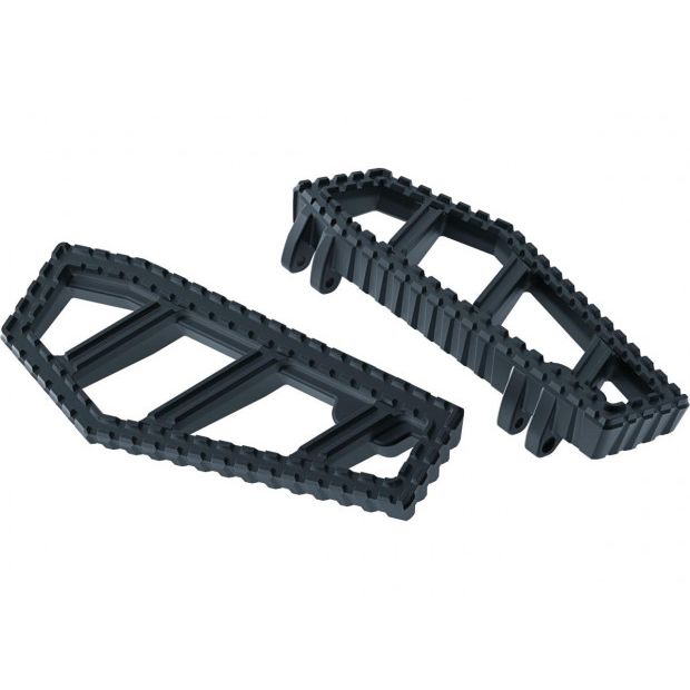 TRITTBRETTER | KURYAKYN RIOT | SCHWARZ SATIN | ALUMINIUM FÜR VIELE HD MODELLE