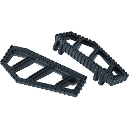TRITTBRETTER | KURYAKYN RIOT | SCHWARZ SATIN | ALUMINIUM FÜR VIELE HD MODELLE