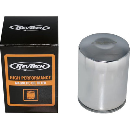 ÖLFILTER MIT MAGNET | REVTECH HIGH PERFORMANCE | MILWAUKEE-EIGHT | CHROM ODER SCHWARZ