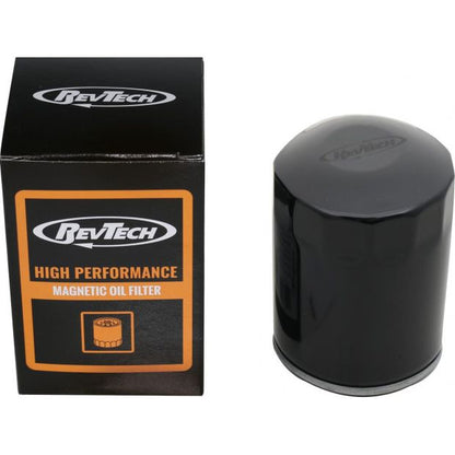 ÖLFILTER MIT MAGNET | REVTECH HIGH PERFORMANCE | MILWAUKEE-EIGHT | CHROM ODER SCHWARZ