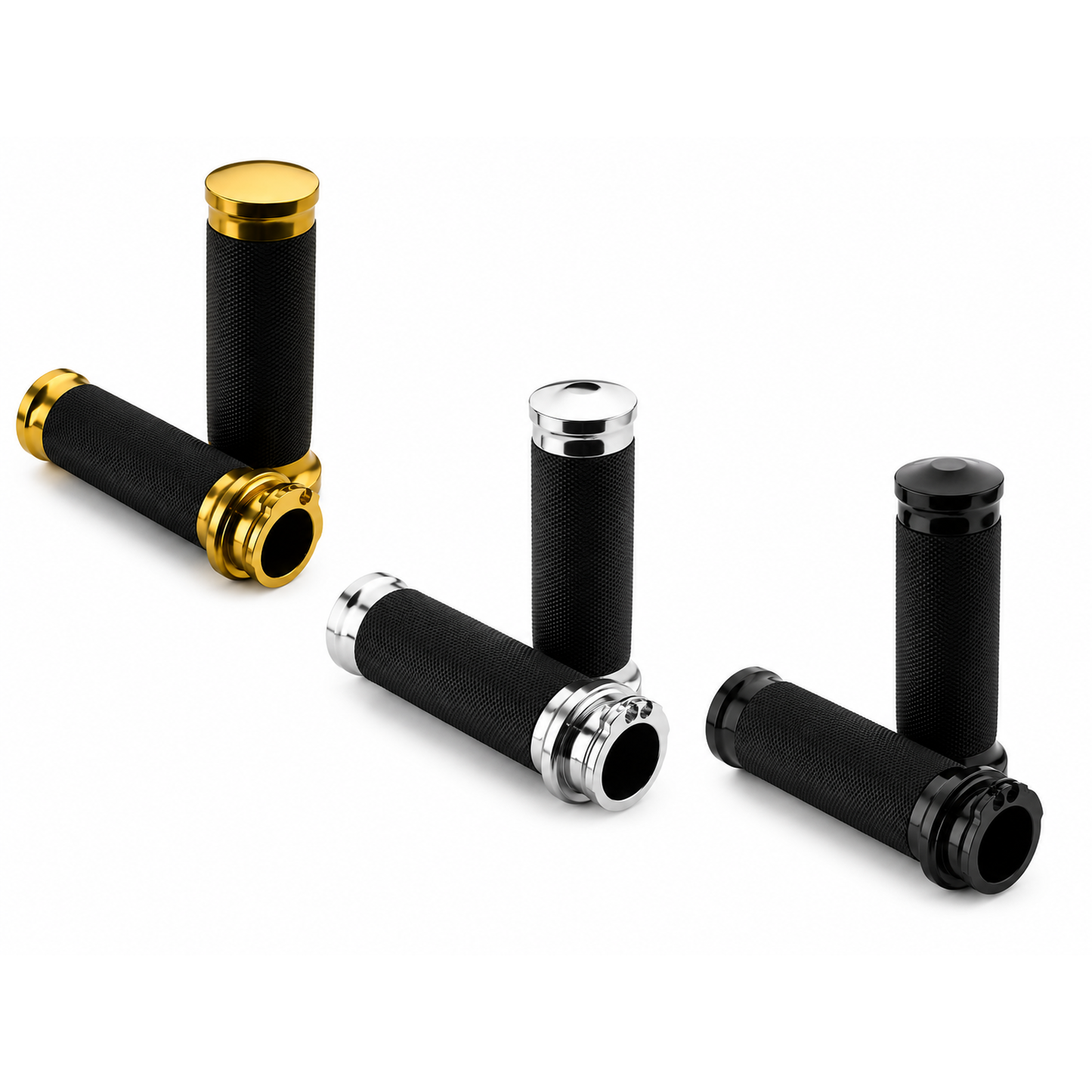 CCE LENKER GRIFFE THROTTLE BY WIRE FÜR HARLEY-DAVIDSON MODELLE IN SCHWARZ,CHROM,BRONZE