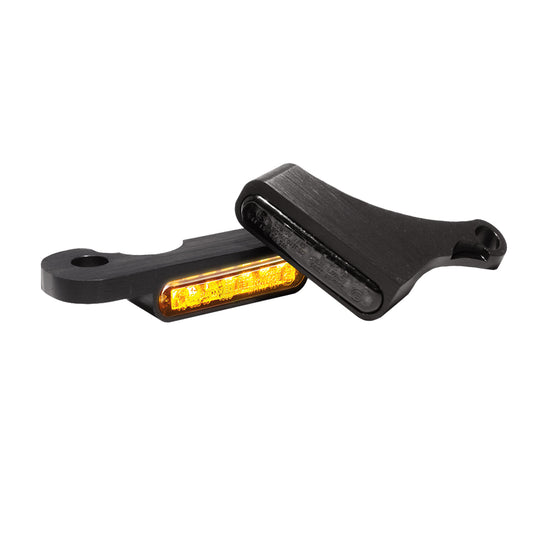 HeinzBikes LED ARMATUREN-BLINKER SCHWARZ,SPORTSTER AB (2014)