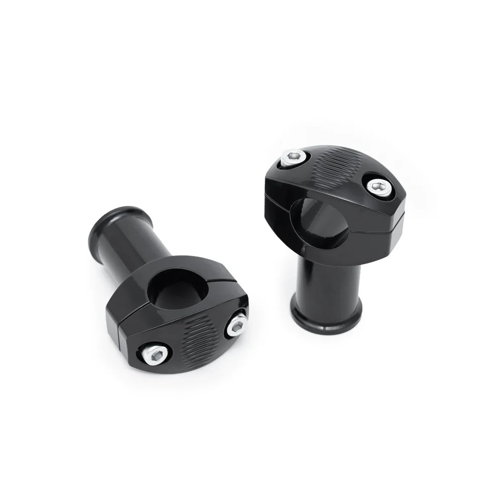 SOFTAIL 3" RISER SET FÜR 1,25" LENKER – SCHWARZ