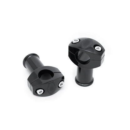 SOFTAIL 3" RISER SET FÜR 1,25" LENKER – SCHWARZ