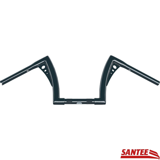 LENKER SANTEE BONANZA APE HANGER 11" FÜR DIVERSE HARLEY MODELLE SCHWARZ