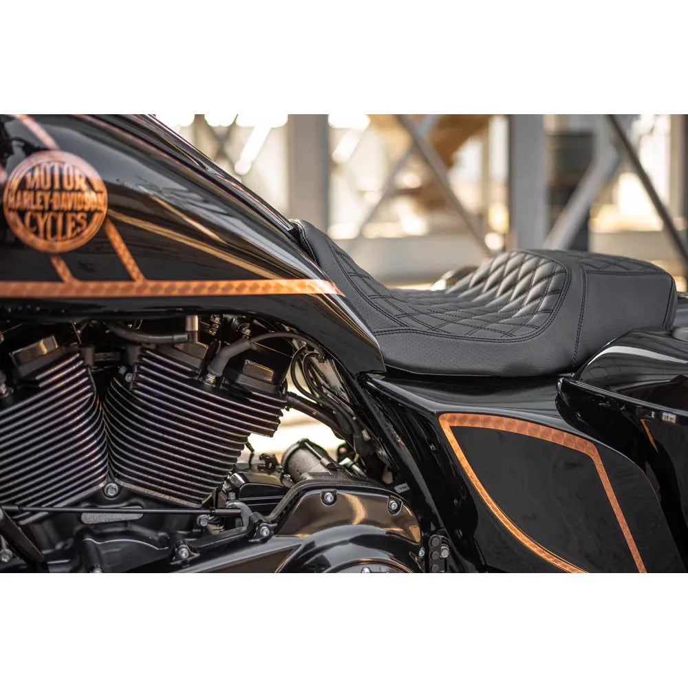EXTENDED "FLOW2" GAS TANK & SIDE COVER KIT – TOURING MODELLE (09-23)