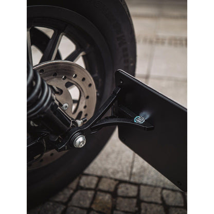 CULT-WERK - LICENSE PLATE HOLDER WITH TÜV FOR SPORTSTER FROM 2000