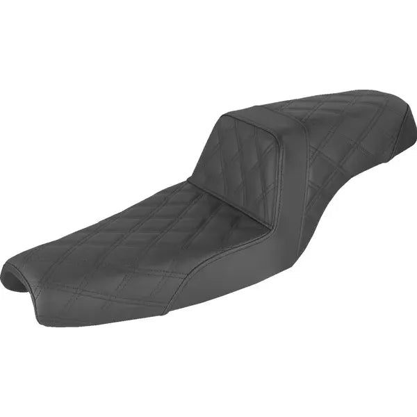 SADDLEMEN SITZBANK MIT WABEN HINTEN | STEP-UP | FÜR SPORTSTER MODELLE