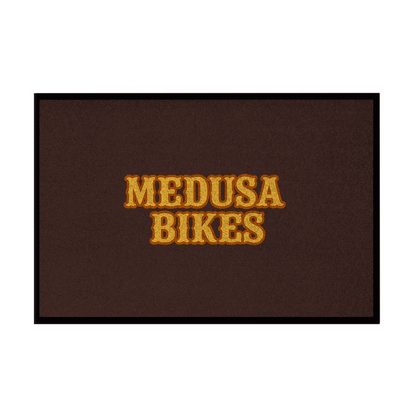 MEDUSA BIKES® - FUßMATTE MIT GUMMIRAND