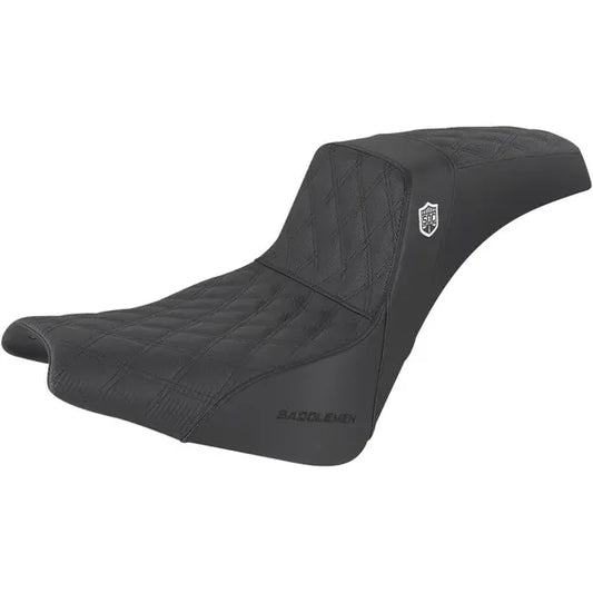 SADDLEMEN PRO SERIES SDC PERFORMANCE SEAT | ZWEISITZER | FÜR STREET BOB/STANDARD FXBB/FXST 2018-UP - VIELE FARBEN