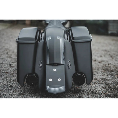 5" STRETCH DOWN BAGGER/KOFFER SADDLEBAG FÜR TOURING MODELLE (1996-2023)